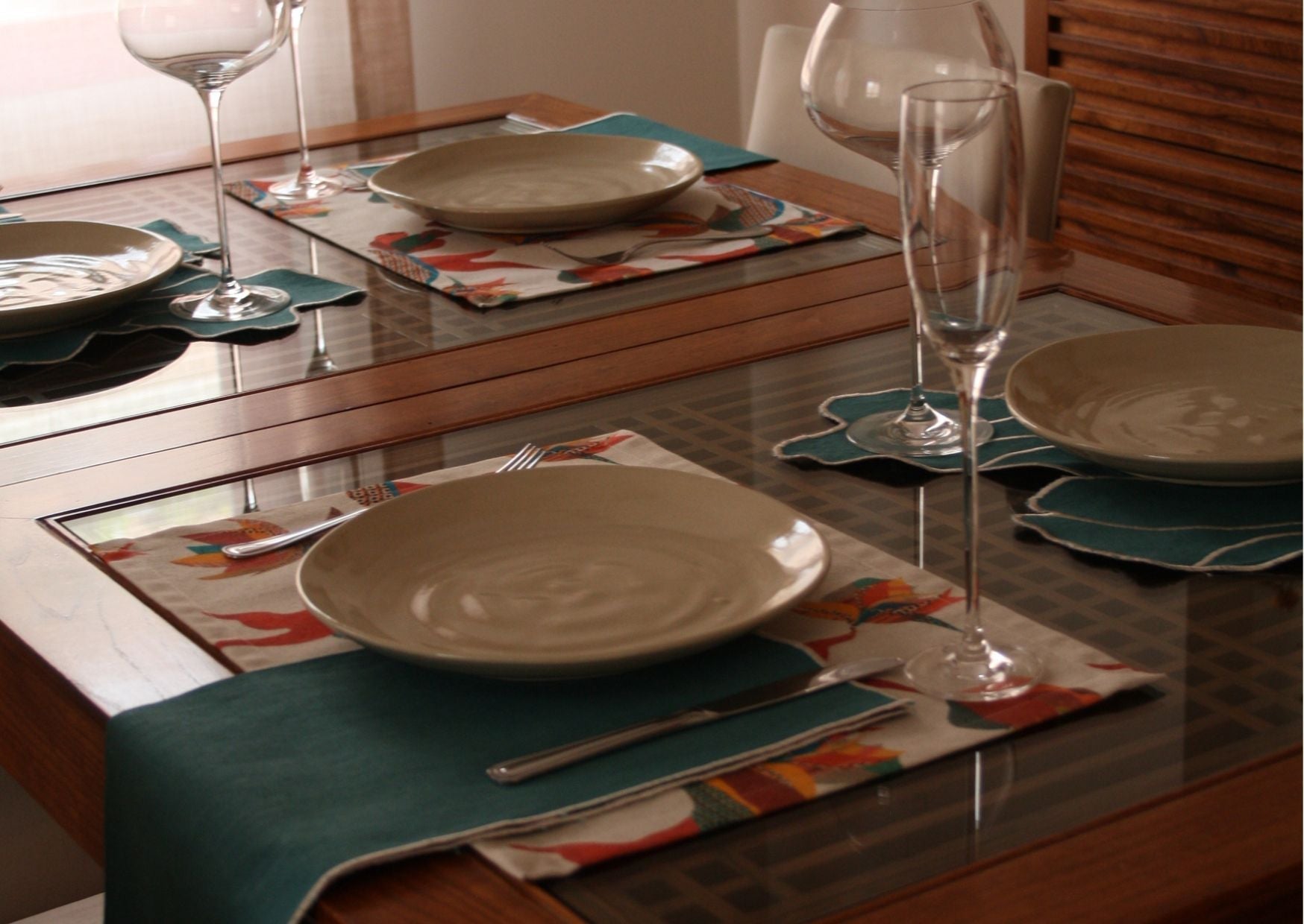 Individuales estampados: cómo hacer sentir especiales a tus invitados