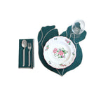 MESA BORDADA PARA DOS, SABIO (SET DE 2)