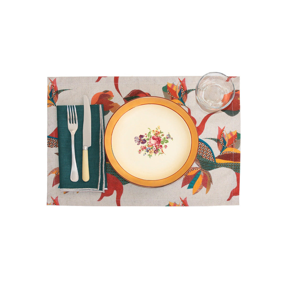 MESA ESTAMPADA PARA DOS, SABIO (SET DE 2)