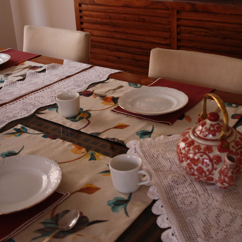 MESA ESTAMPADA PARA DOS, SABRINA (SET DE 2)