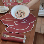 MESA BORDADA PARA DOS, SABRINA (SET DE 2)