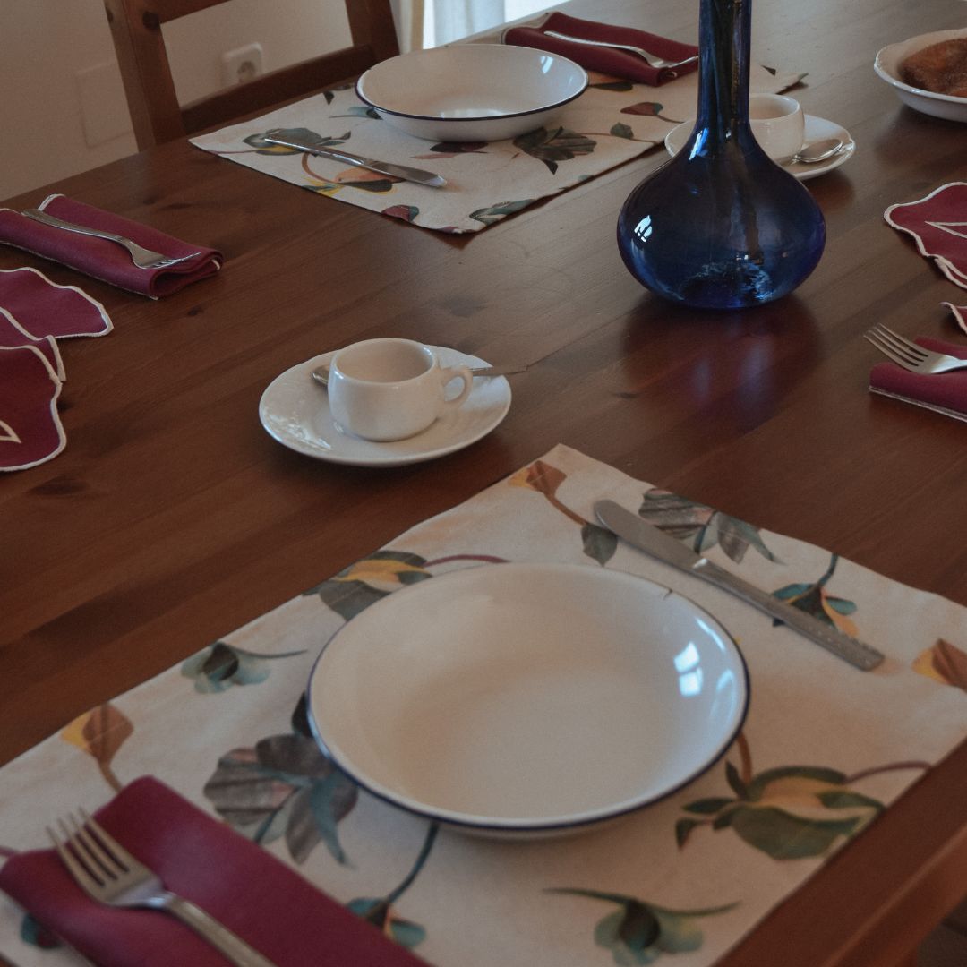 Set "Mesa para 2" - estampado Sabrina